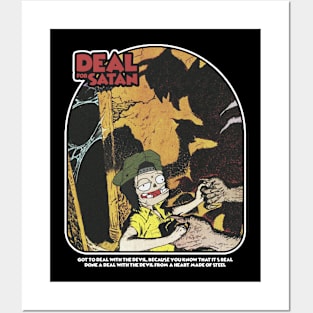 DEAL FOR SATAN Posters and Art